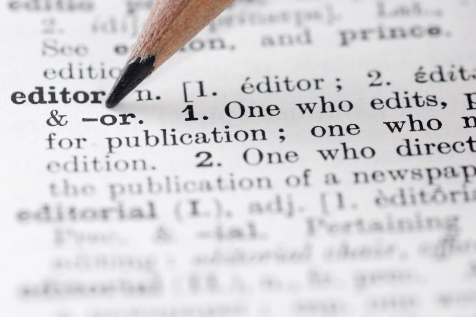Tips to Become an Editor - William Schantz